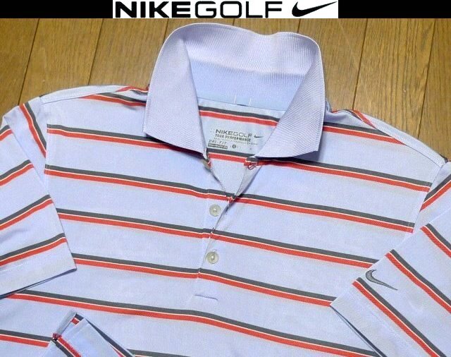 XL日本サイズ位★セール送無料★ナイキ USA限定モデル1点物 美品 速乾除湿4方向伸縮ポロシャツ拍卖