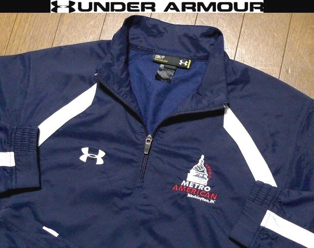 L日本サイズ位★セール送無料★希少 アンダーアーマーUSA限定美品 高機能リップストップ ジャケット拍卖