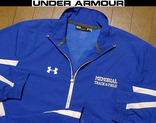 2L-3L・XL-XXL日本サイズ位★セール送無料★超希少 アンダーアーマーUSA限定モデル1点物 特注刺繍 防風除湿 ジャケット拍卖