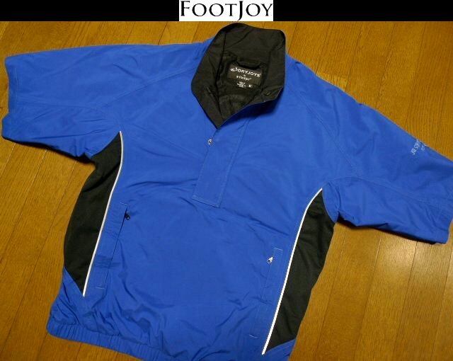 5L-6L・4XL-5XL日本サイズ位★セール送無料★超希少 フットジョイ USA限定 速乾除湿 特注刺繍ウインドブレーカー半袖 美品 2L LL O位拍卖