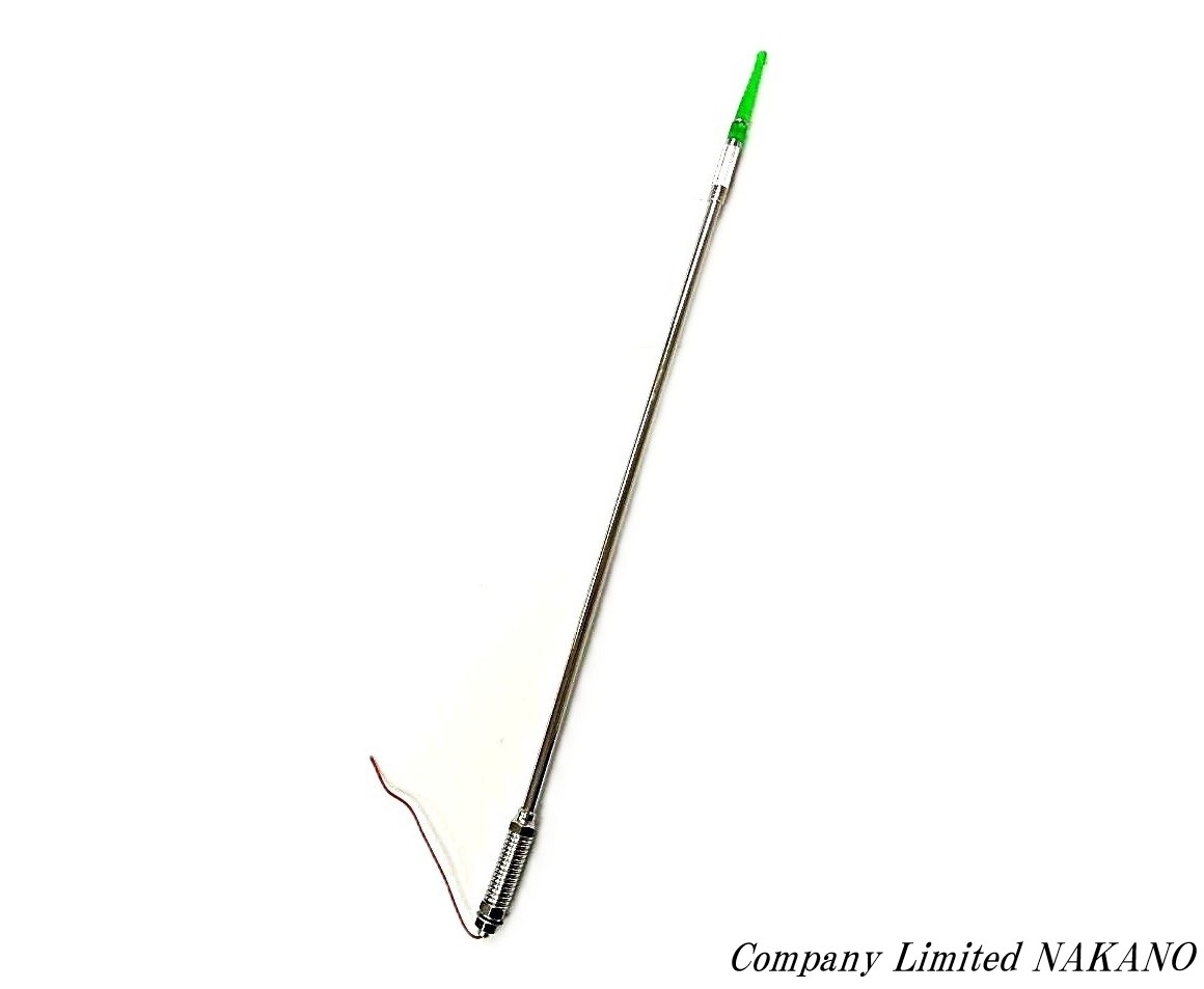 トラック用 光る ネオンコントロール棒 720mm×14mmΦ 12V グリーン ダミーアンテナ バンパーポール アンテナステーに拍卖