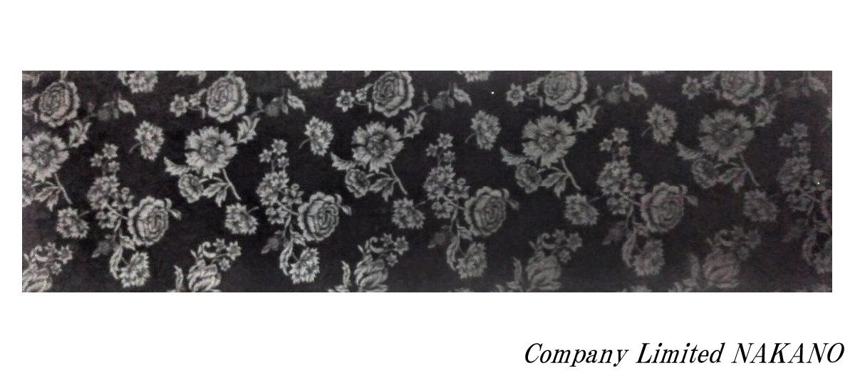 トラック用 金華山 生地 絢華 AYAKA ブラック 約300×1000mm のり無し 内張りや内装小物 ハンドメイドなど拍卖