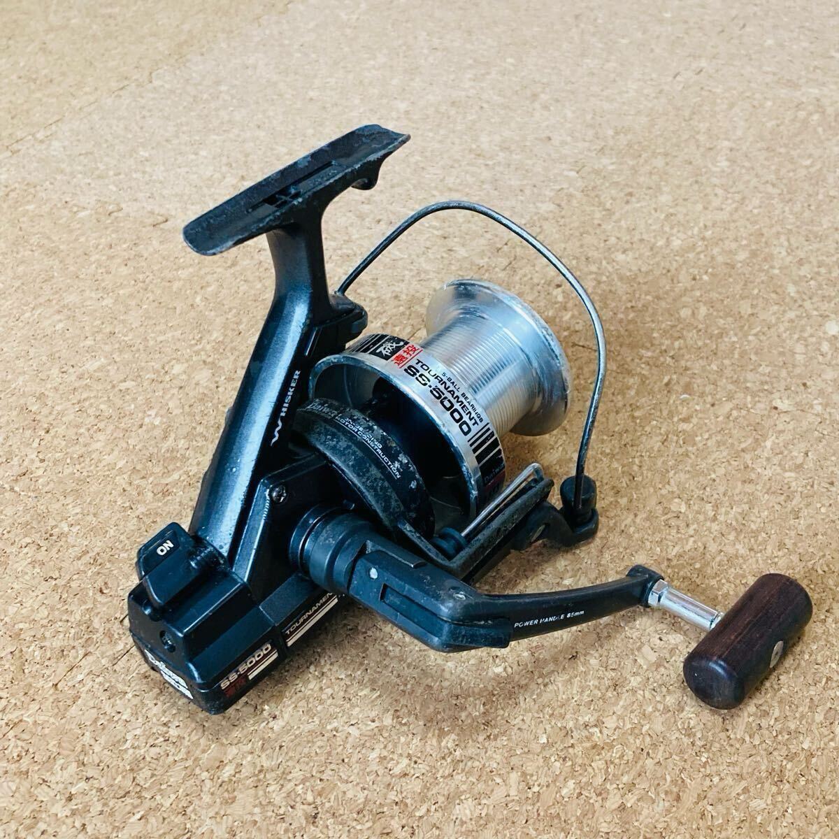ダイワ ウィスカー トーナメント 磯 SS-5000遠投 スピニングリール WHISKER TOURNAMENT ジャンク品拍卖