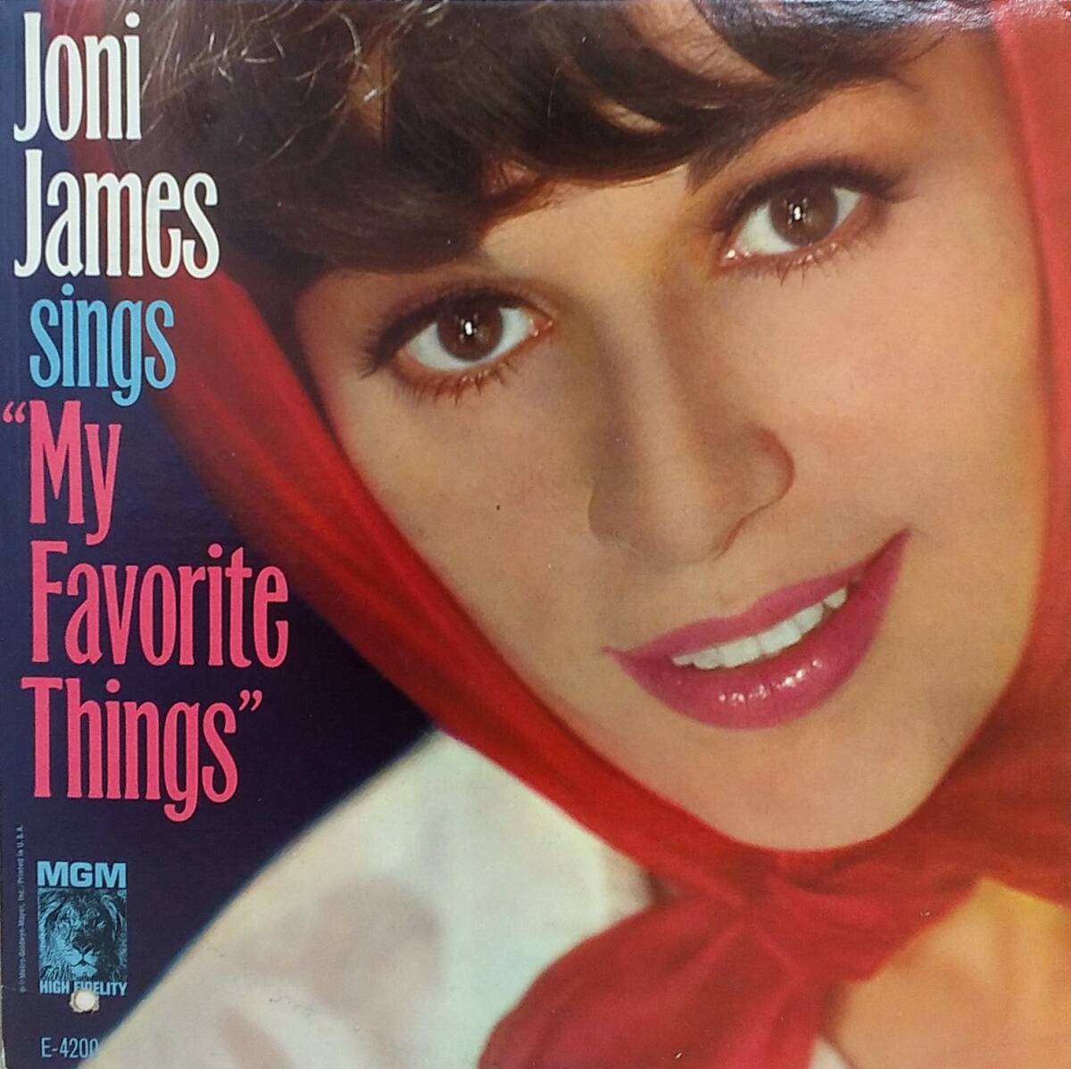 匿名・送料無料! ジョニ・ジェイムス Joni James LPレコード 「My Favorite Things」拍卖