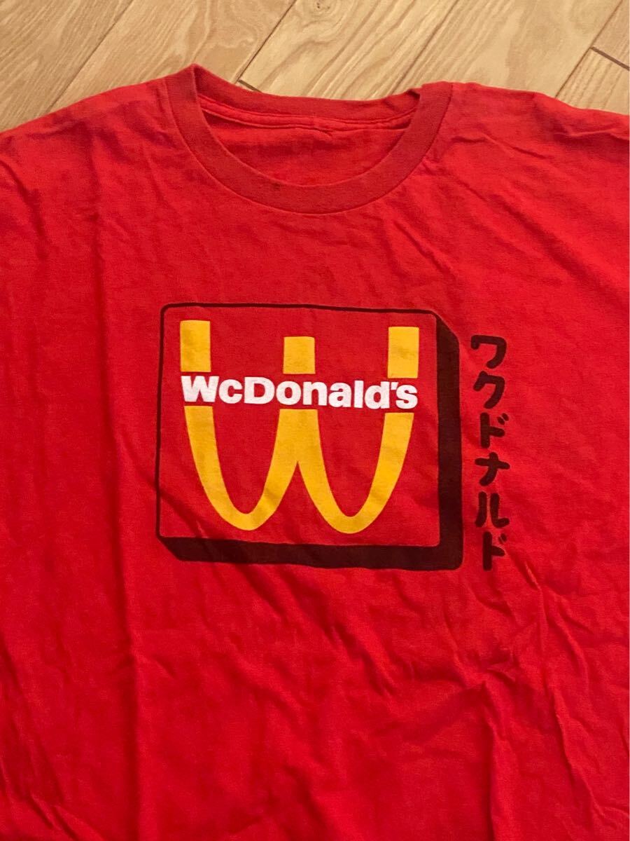 ワクドナルド WcDonald's Tシャツ 正規品 店舗用拍卖