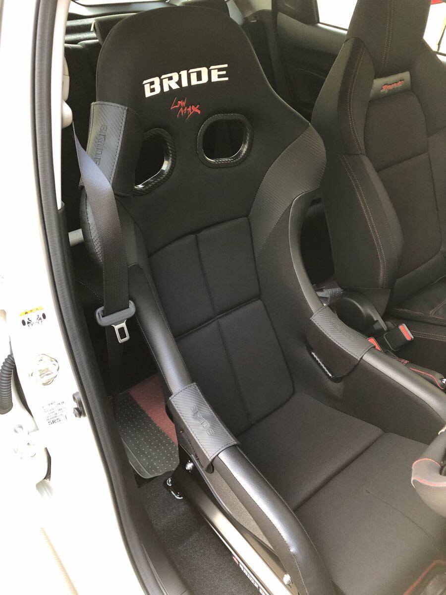 ☆極美品☆ BRIDE ZETAIV 使用3000km未満!★ZC33S用BRIDEシートレール、BRIDE純正背面カバー 純正プロテクター付き!傷、汚れ無し!拍卖