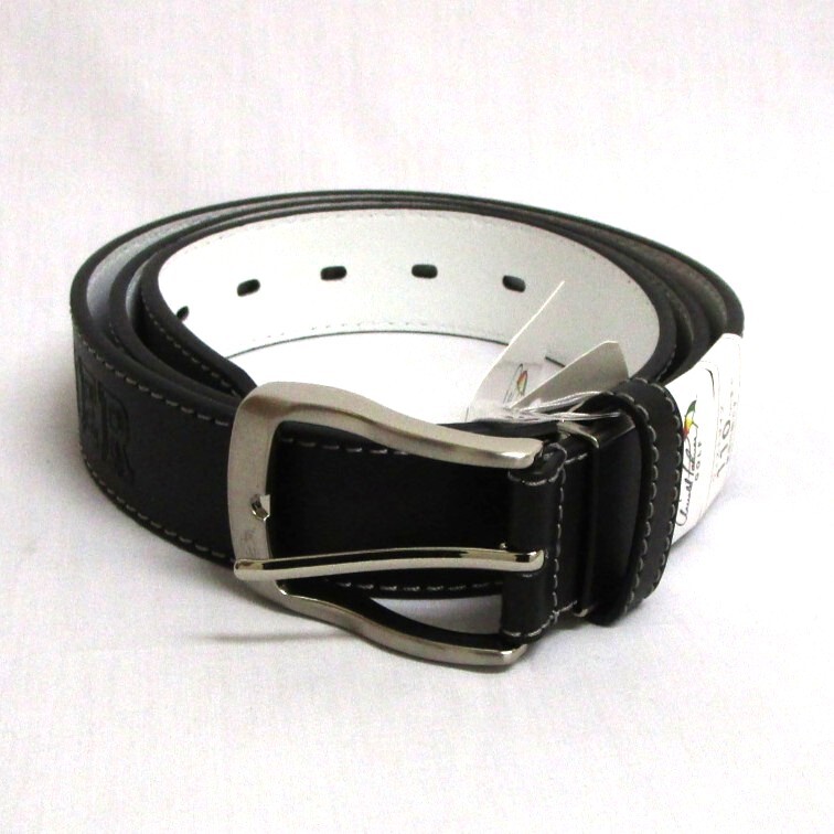 Arnold Palmer メンズベルト 5AP4720 ブラック ロゴエンボス ベルト★送料無料 アーノルドパーマー 普段使いにも拍卖