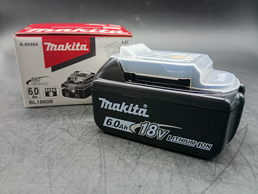 ▽【685】マキタ バッテリー BL1860B / makita 動作未確認 18V 6.0Ah 純正 リチウムイオンバッテリー 電動工具用バッテリー Li-ion拍卖