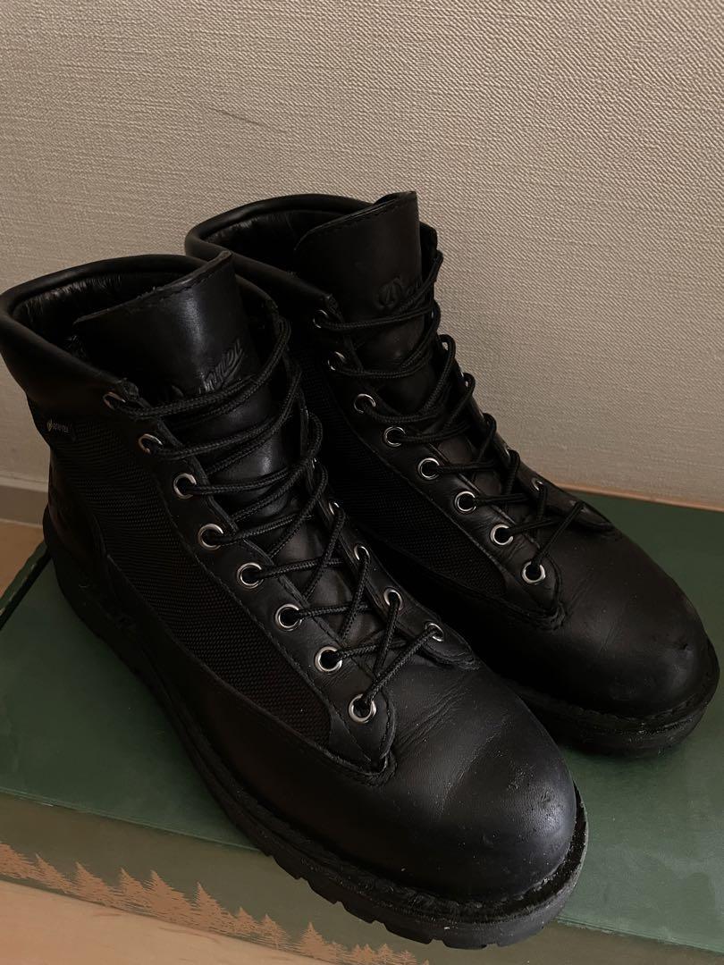 送料無料 D121003 DANNER FIELD BLACK ダナー フィールド US7 1/2 UK7 25.5cmくらい拍卖