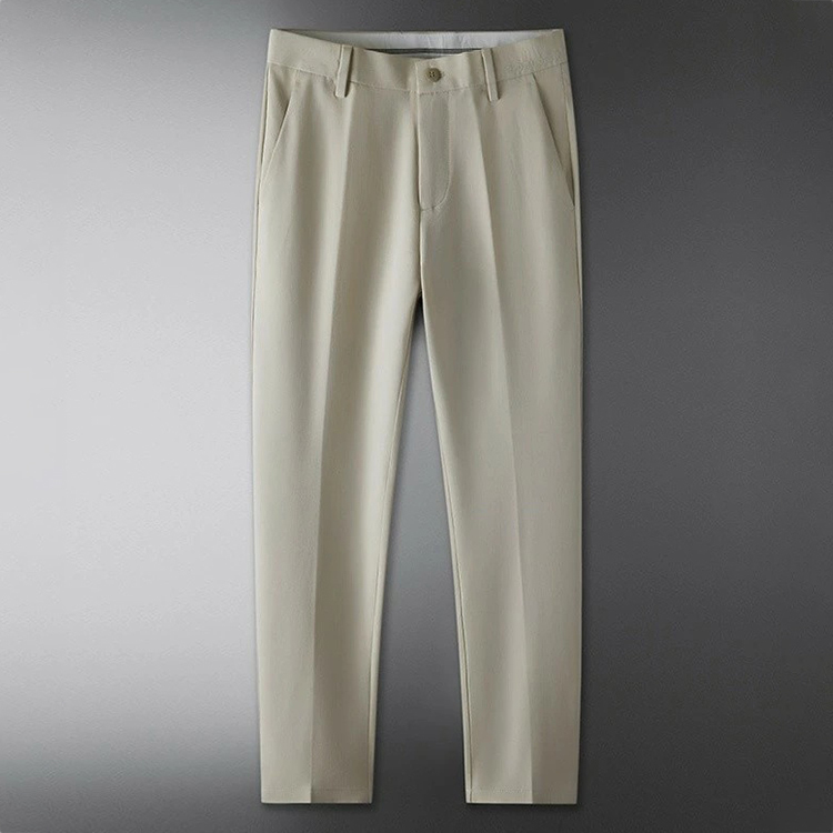 スラックス スリム 九分丈パンツ チノパン メンズパンツ 美脚 9分丈 パンツ ストレッチ イージーパンツ Zty-5528 カーキ W30拍卖