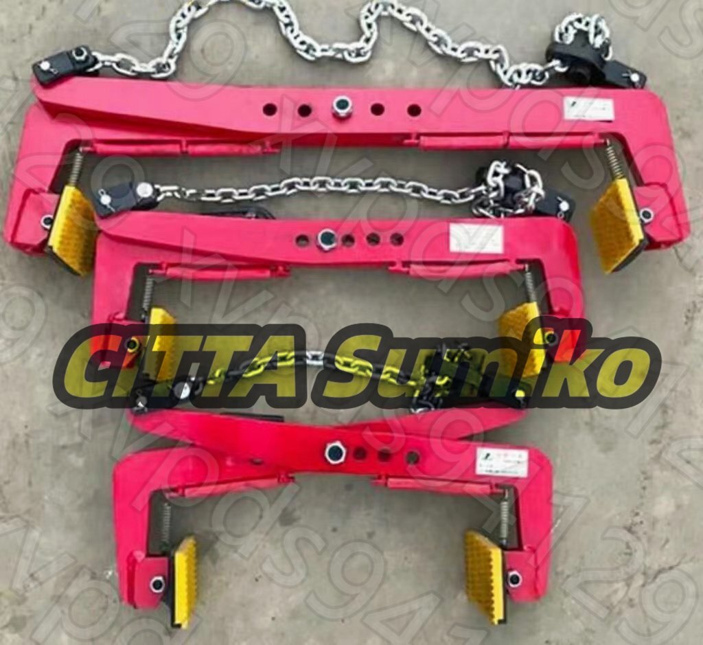 大中小3点セット高品質★工事用材料 建築用石材吊りクランプ 最大開口幅300-700mm 最大荷重500kg 運搬 敷設 墓石 造園石拍卖