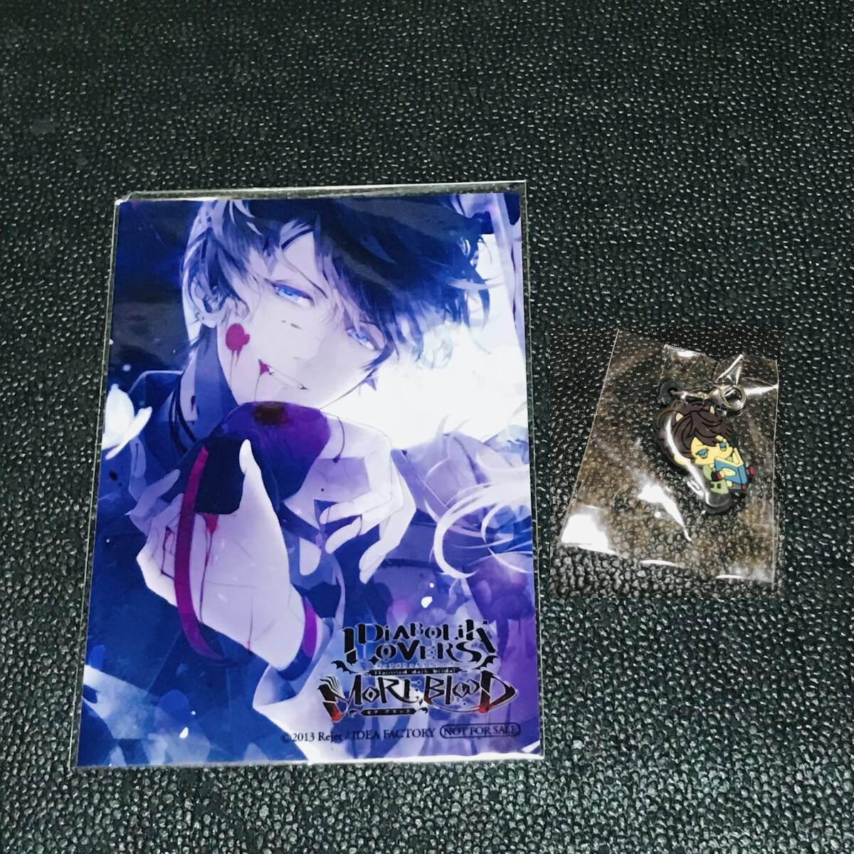 無神ルキ DIABOLIK LOVERS ナンジャタウン ブロマイド ポストカード 特典 ノベルティ ラバーキーホルダー めじるしアクセサリー 猫耳拍卖