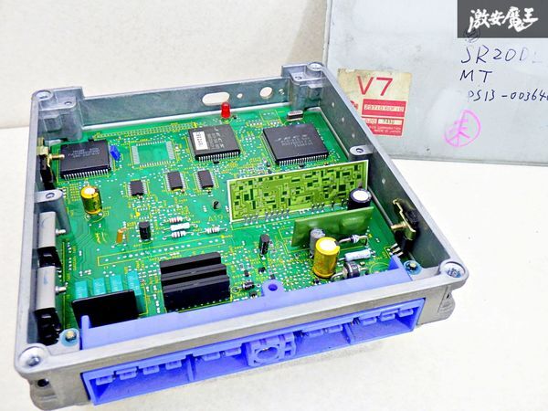【ストア保証!】日産純正 S13 シルビア 後期 AT NA エンジン コンピューター ECU CPU SR20DE 23710 60F10 即納 棚19S1拍卖