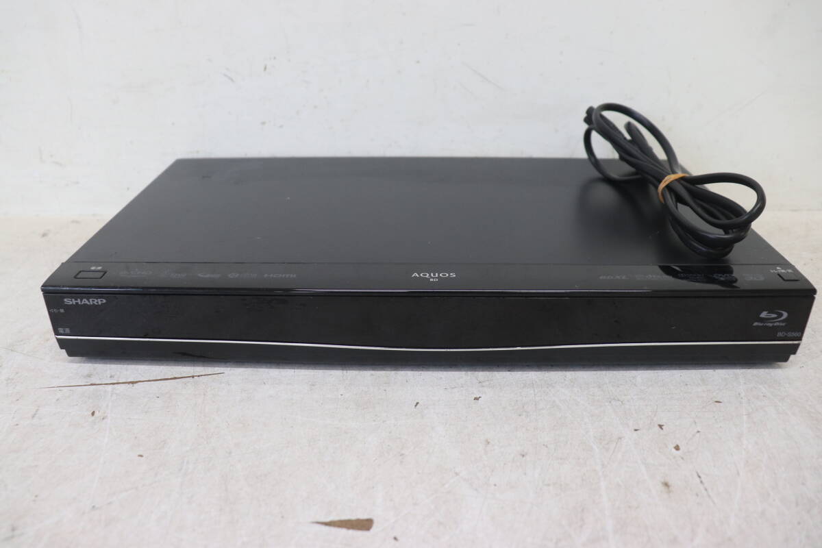 Y10/098 シャープ SHARP BD-S560 ブルーレイディスク HDD/BDレコーダー 2014年製 通電確認済み 現状品拍卖