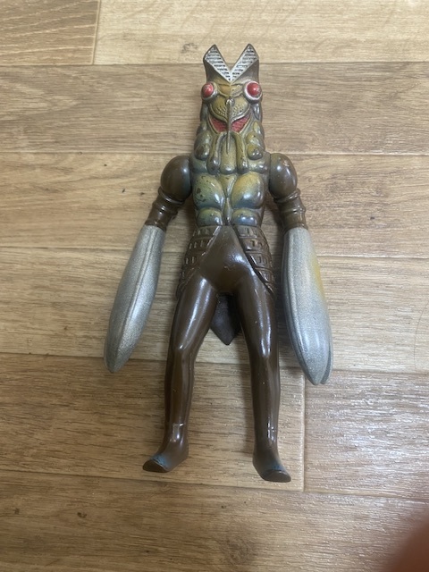 年代物 1983 バンダイ ウルトラマン バルタン星人 ソフビ人形 円谷プロ 昭和 拍卖