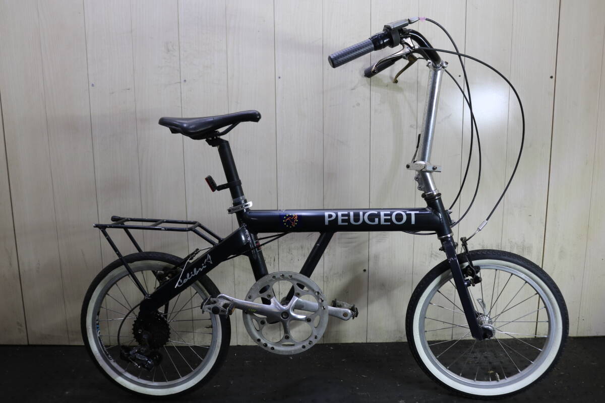 PEUGEOTプジョー コリブリCOLIBURI 18インチ アルミ 7速 折り畳み自転車拍卖