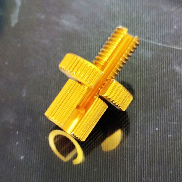 CBX400F CBX550F CBR400F CB250T CB250N CB400T CB400N ホーク2 汎用 アルミ クラッチアジャスター クラッチ/レバー/ワイヤー M8 金拍卖