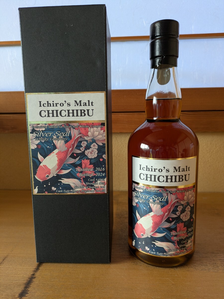 イチローズモルト Ichiro’s malt シルバーシール 秩父 2016-2024 セカンドフィルシェリーホグスヘッド拍卖