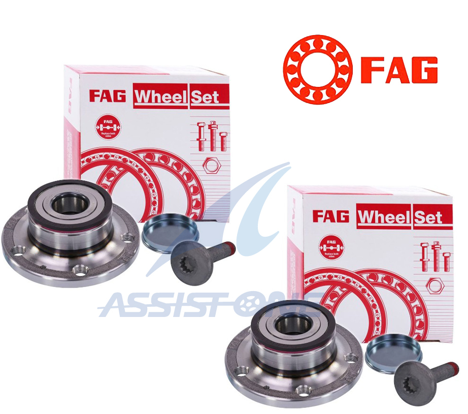 FAG製 VW シロッコ 13 / シャラン 7N / ティグアン 5N / リア リヤ ハブベアリング ホイールベアリング ハブベアリングキット 5WF501611A拍卖