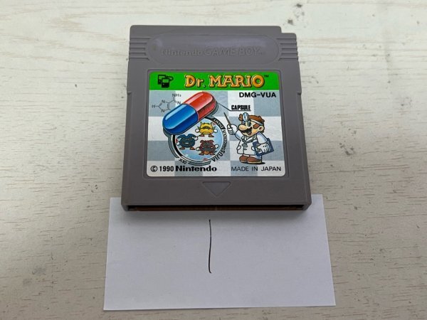 ドクターマリオ 任天堂 GB ゲームボーイ ソフトのみ 接点洗浄済 SAKA1拍卖