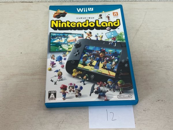 ディスク良品 ニンテンドーランド 任天堂 Wii U 動作確認済 SAKA12拍卖