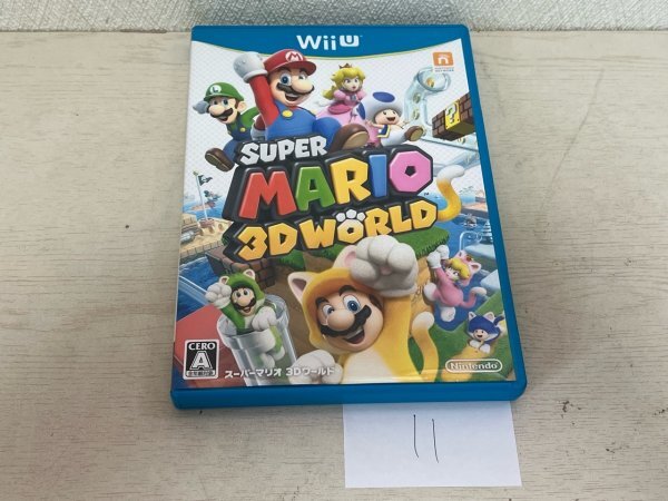 ディスク良品 スーパーマリオ 3Dワールド 任天堂 Wii U 動作確認済 SAKA11拍卖