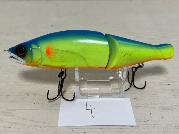 ガンクラフト ルアー ジョイクロ ジョインテッドクロー178 TYPE15-SS ブルーバックライム 4拍卖