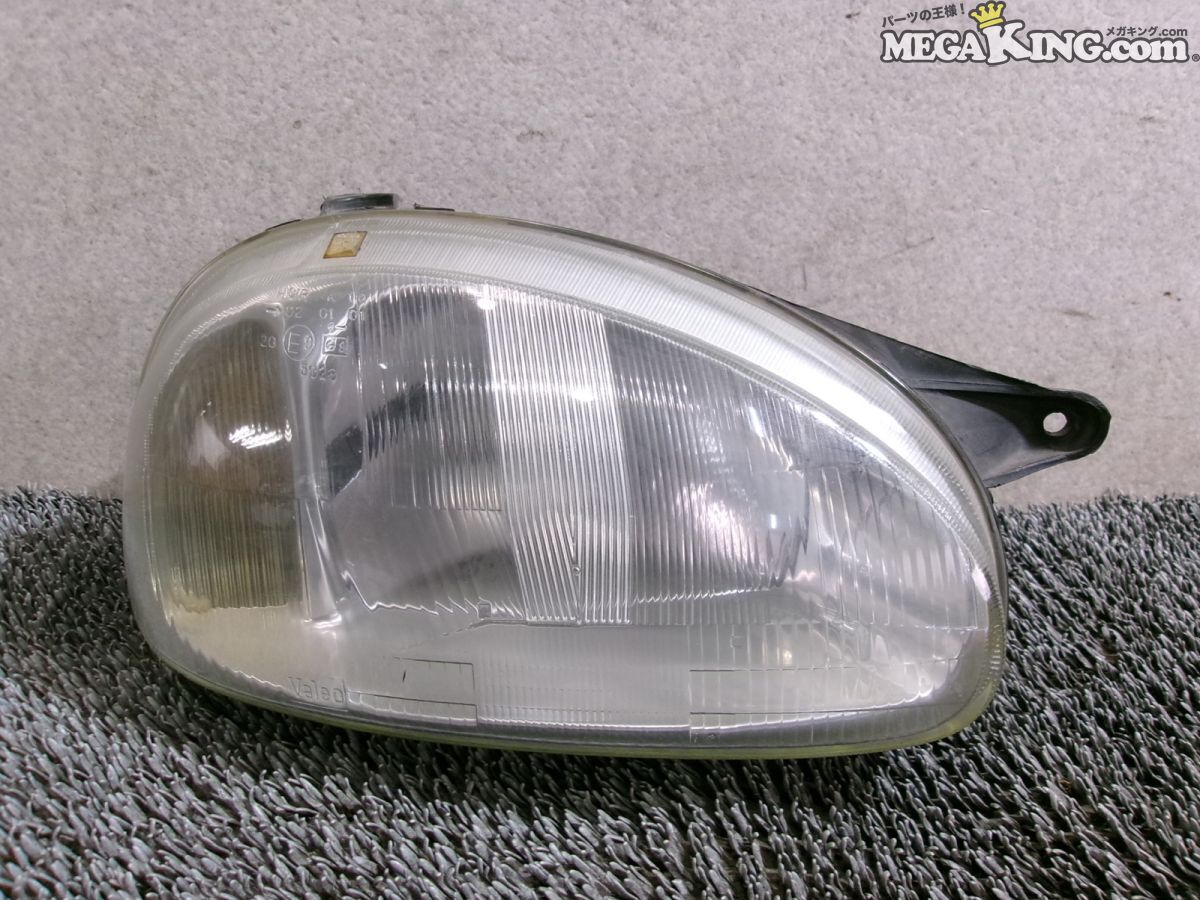 OPEL オペル Corsa コルサ B ヴィータ 純正 Valeo ハロゲン ヘッドライト ヘッドランプ ガラスレンズ 右 GM 90444791 / 4KS7-1002拍卖