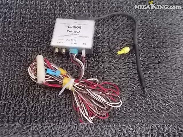 Clarion クラリオン EA-1280A ipod接続BOX ボックス カーナビ オーディオ ☆ / N3-164拍卖