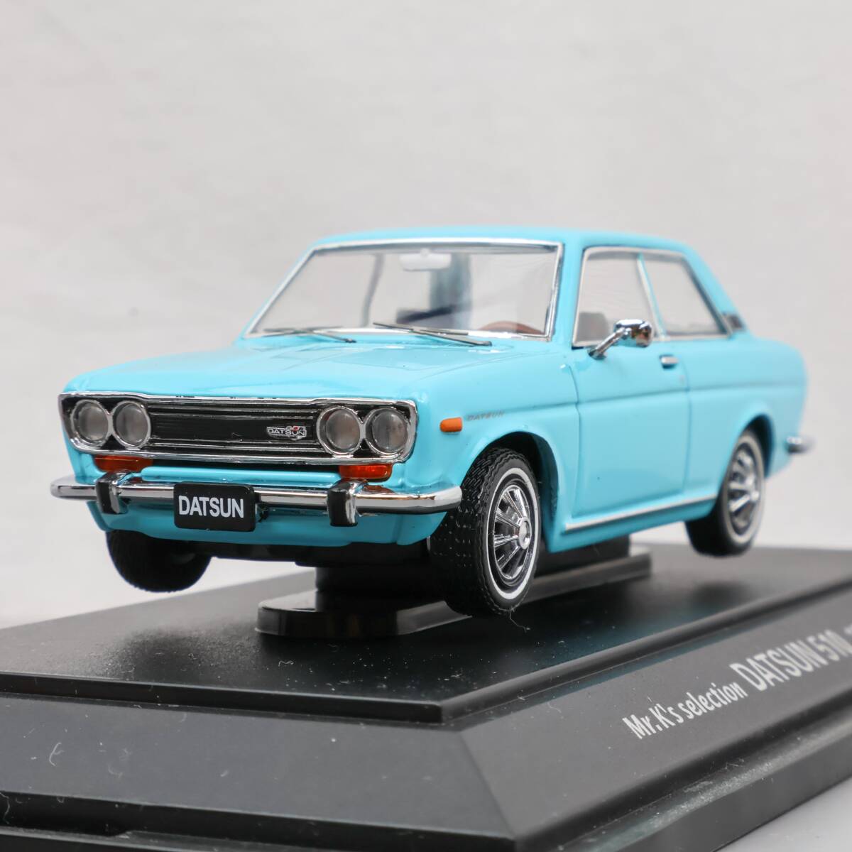 トミカ エブロ ダットサン 510 2ドアセダン ( ブルー ) 「Mr.K’s selection」 美品 希少品 DATSUN NISSAN EBBRO tomica TOMY拍卖