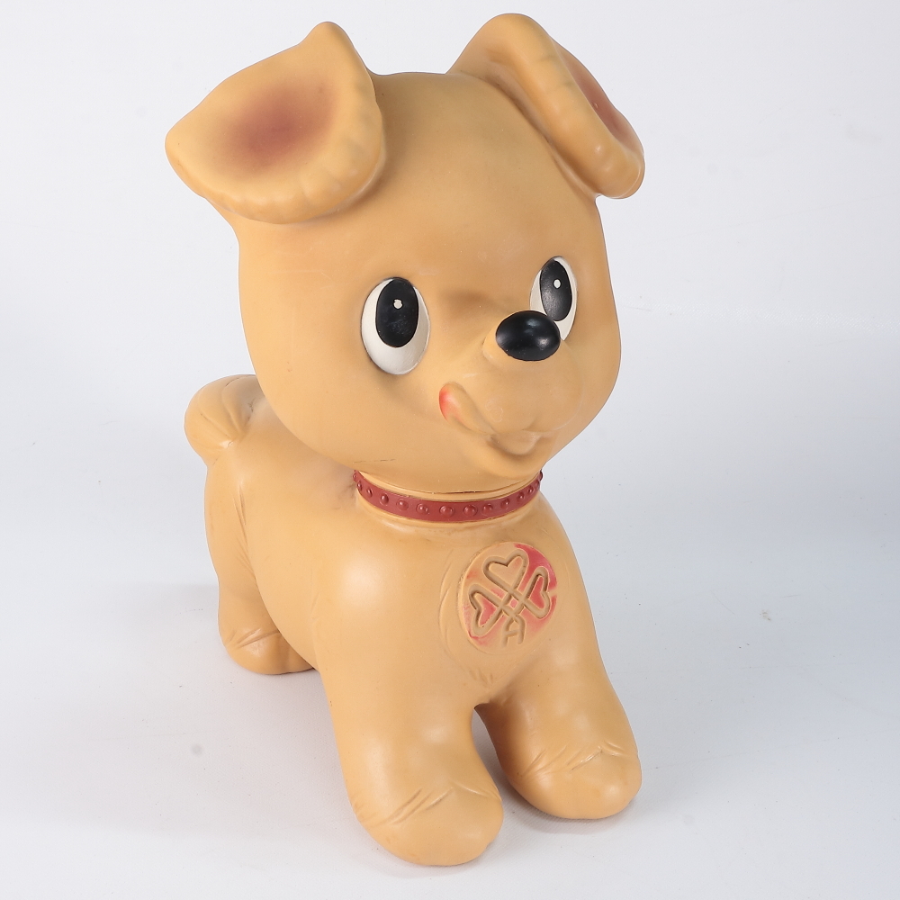 ◆◇農協/信連/農林中金 ソフビ 貯金箱 23cm 犬 企業物 販促品 ノベルティ 昭和レトロ◇◆拍卖