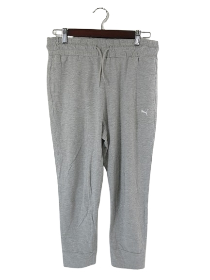 プーマ PUMA イージーパンツ ロング ウエスト ゴム ロゴ サイズS グレー 国内正規 QQQ メンズ拍卖