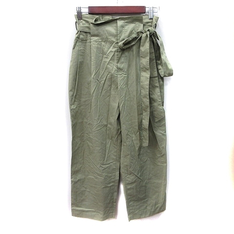 イエナ IENA ワイドパンツ 緑 カーキ /YI レディース拍卖