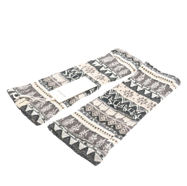 未使用品 シンヤコズカ SHINYA KOZUKA 24AW LEG WARMER レッグウォーマー モノトーン 2402SK142 メンズ拍卖