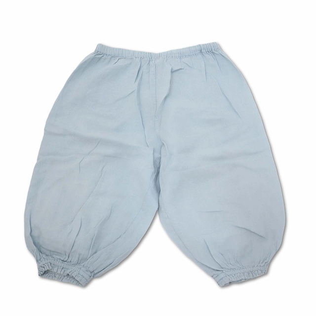 ボントン BONTON コットンガーゼ バルーン かぼちゃパンツ アイスブルー 2 (86cm) キッズ拍卖