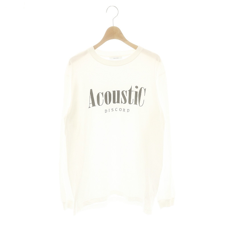 ジャーナルスタンダード JOURNAL STANDARD 23SS ロゴロングTシャツ ロンT カットソー 長袖 コットン 白 /NR ■OS レディース拍卖
