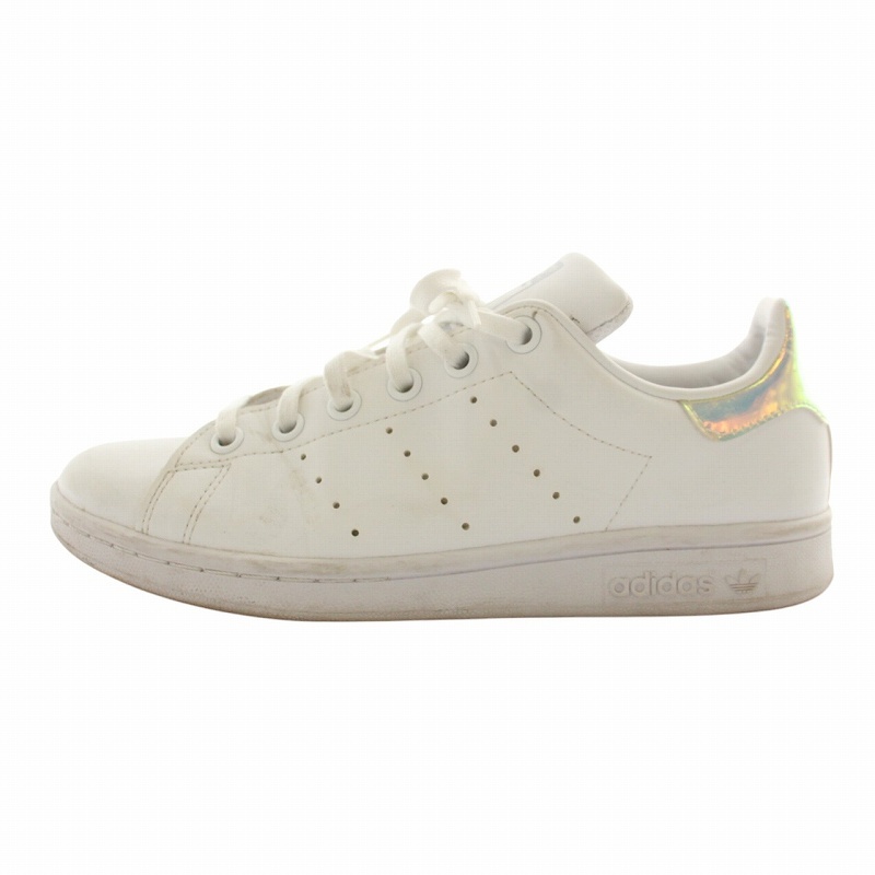 アディダス adidas スタンスミス STAN SMITH J スニーカー レザー ローカット US4 22.5cm 白 ホワイト FX7521 /XZ ■GY04 レディース拍卖