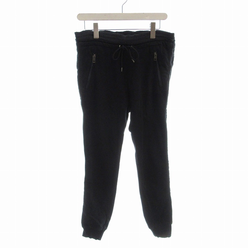 ディーゼル DIESEL スウェットパンツ テーパード イージー XXS 黒 ブラック 93243 /EE レディース拍卖