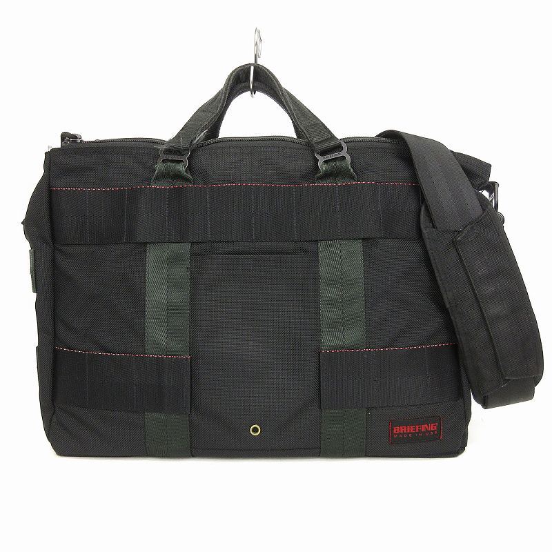 ブリーフィング BRIEFING ブリーフケース ビジネスバッグ 書類かばん 2WAY ショルダー 黒 ブラック USA製 メンズ拍卖