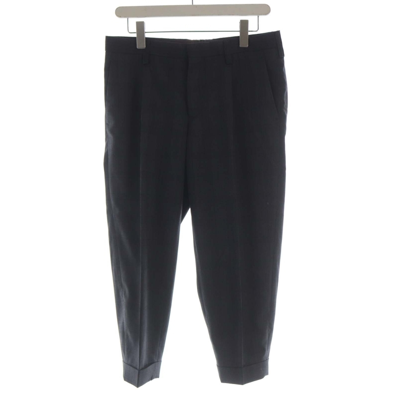 カラー kolor スラックスパンツ チェック ジップアップ 1 グレー 20SCM-P25113 /RO メンズ拍卖