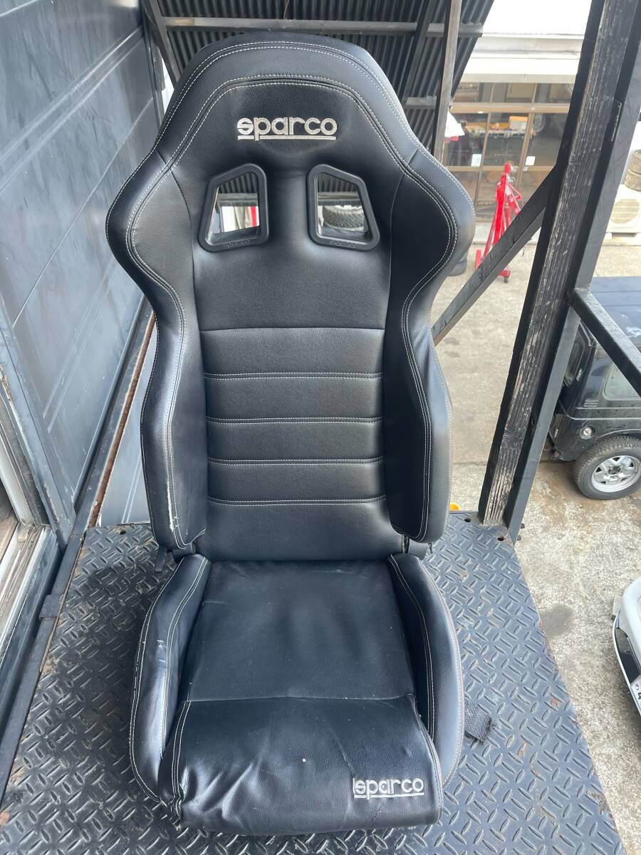 【売り切り】スパルコ R100 SKY レザー セミバケットシート DA63T キャリー拍卖