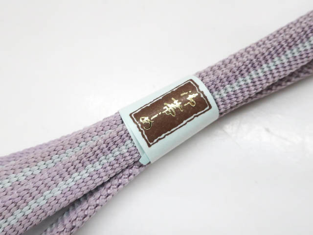 《古美術京松》リサイクル着物 和装小物 未使用品 帯締め 帯締 平組 撚り房 sok7w06-61拍卖