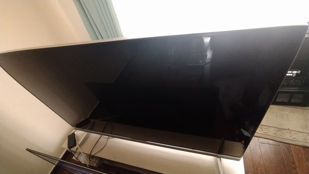 AQUOS LC-60UD20リモコン、B-CASカード付※通電確認:ランプ点灯  (裏面カバー外し)JUNK 引き取り希望拍卖