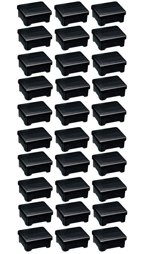 ★業務用漆器耐熱丼重木目黒内朱塗30個うな重・かつ重・天丼重・海鮮重などに食器洗浄機対応越前塗日本製新品拍卖