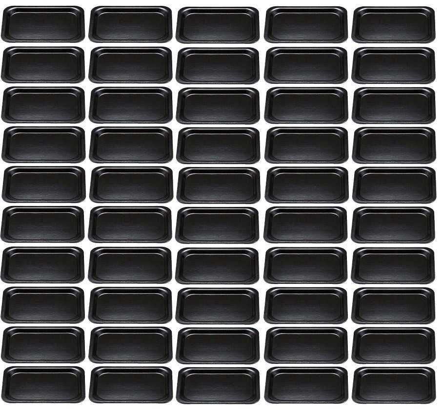 ★業務用漆器耐熱厚渕隅丸ミニ盆28cm(280X200mm)50枚滑り止め加工食洗機対応越前塗日本製新品拍卖