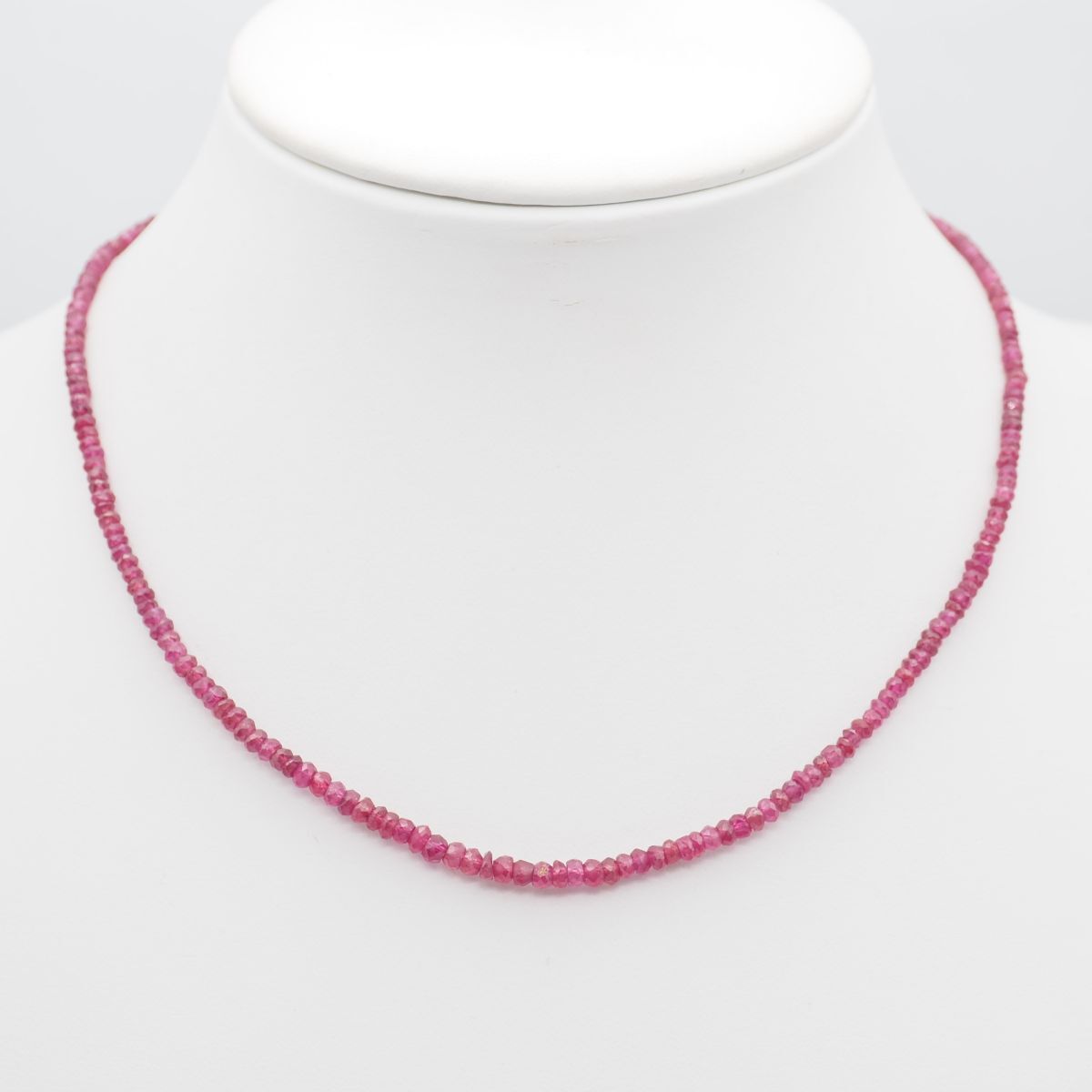 B263 ルビー? ピンクスピネル? ネックレス デザイン シルバー拍卖
