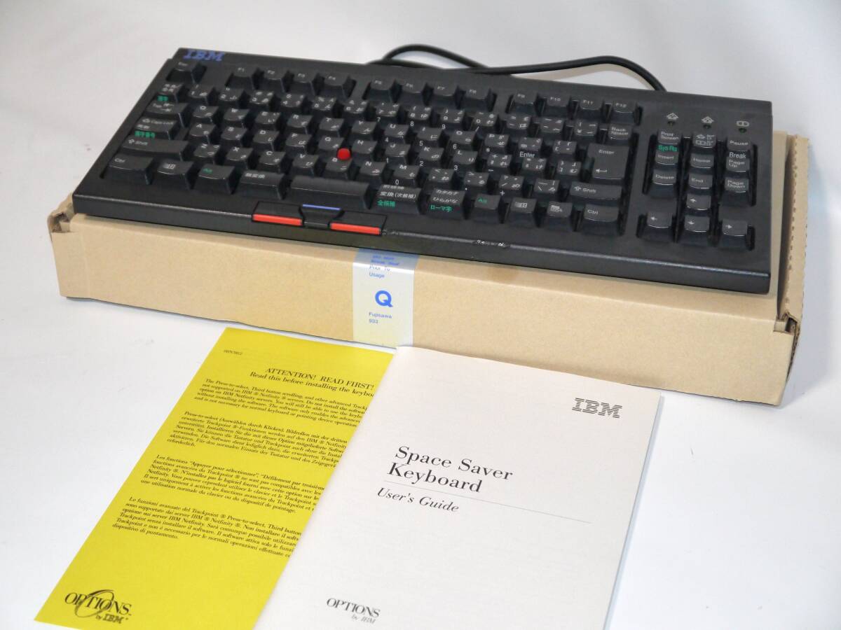 ■IBM Space Saver Keyboard II 日本語配列 28L2652 スペースセーバーキーボード トラックポイント テンキーレス ThinkPad拍卖