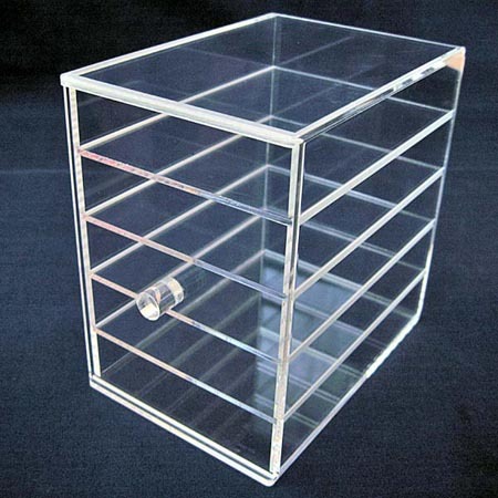 ■上海問屋 DN-ACRI355 アクリルHDDケース 3.5インチHDD5台収納 エバーグリーン拍卖