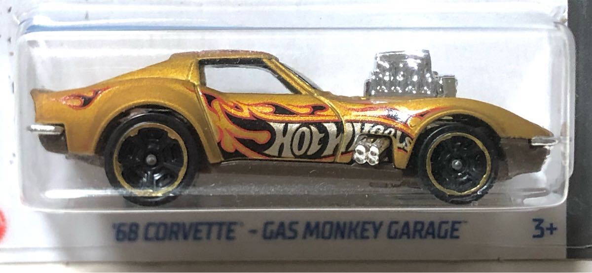 レア ラスト 1968 Gas Monkey Chevrolet Corvette Chevy GM ガスモンキー シボレー コルベット C3 2023 Matte Gold マット ゴールド 絶版拍卖