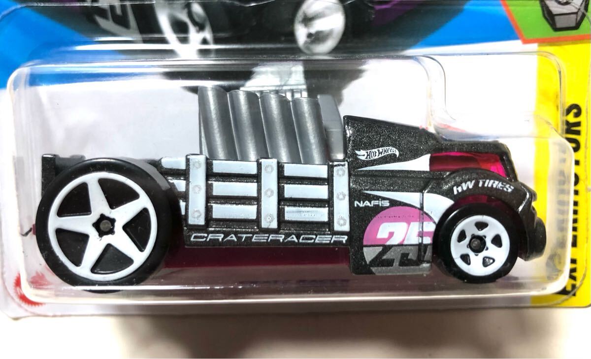 日本未発売 2025 HW Let’s Race 劇中車 Crate Racer クレート レーサー Kustom Rat Rod Stake Bed Truck Ryu Asada リュウ アサダ 拍卖